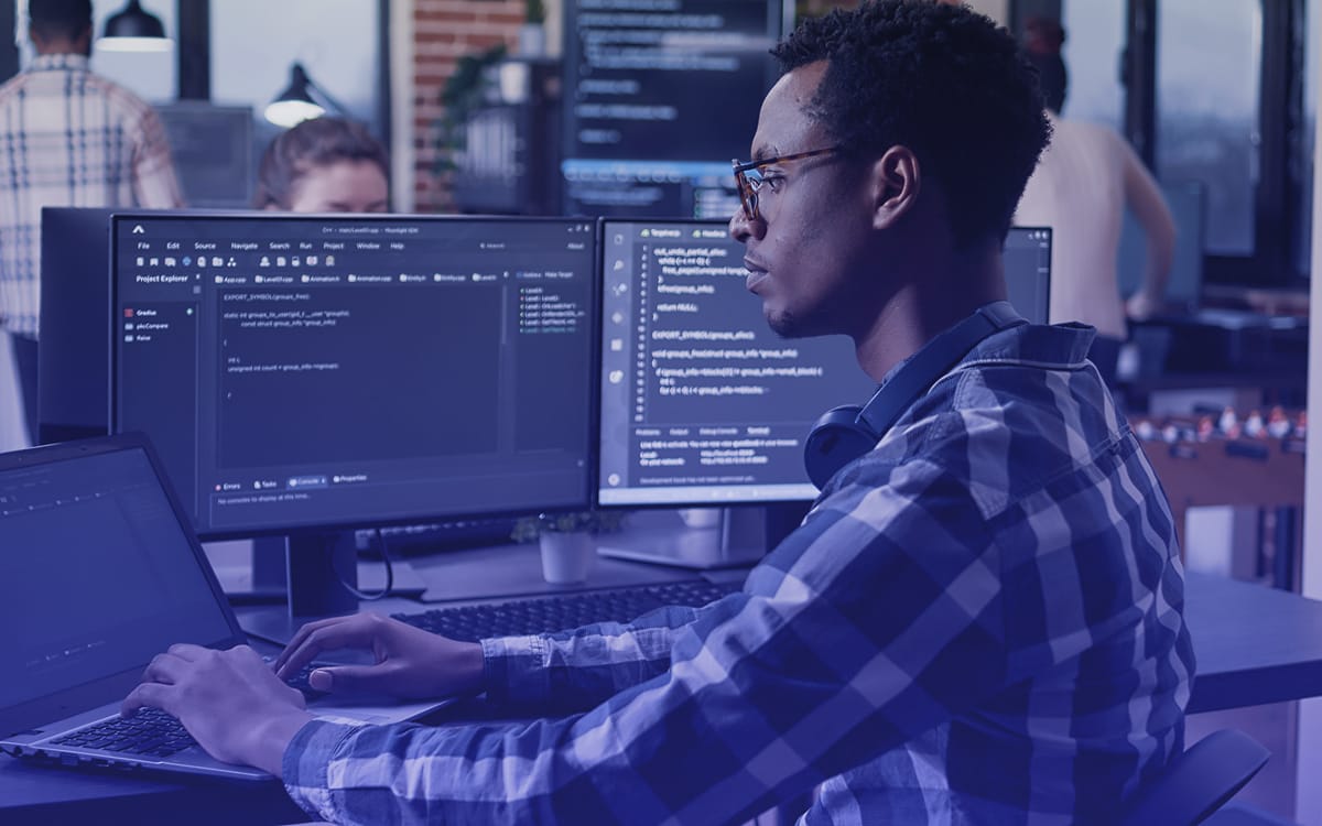 A developer working to undo the results of poorly planned vibe coding.